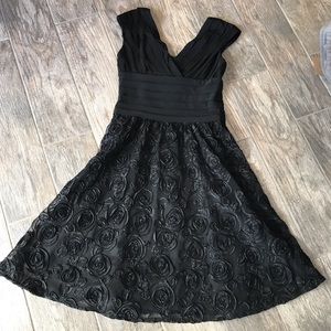 Gorgeous Black Adrianna Papell evening dress